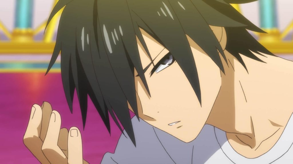 a still from the cautious hero anime series