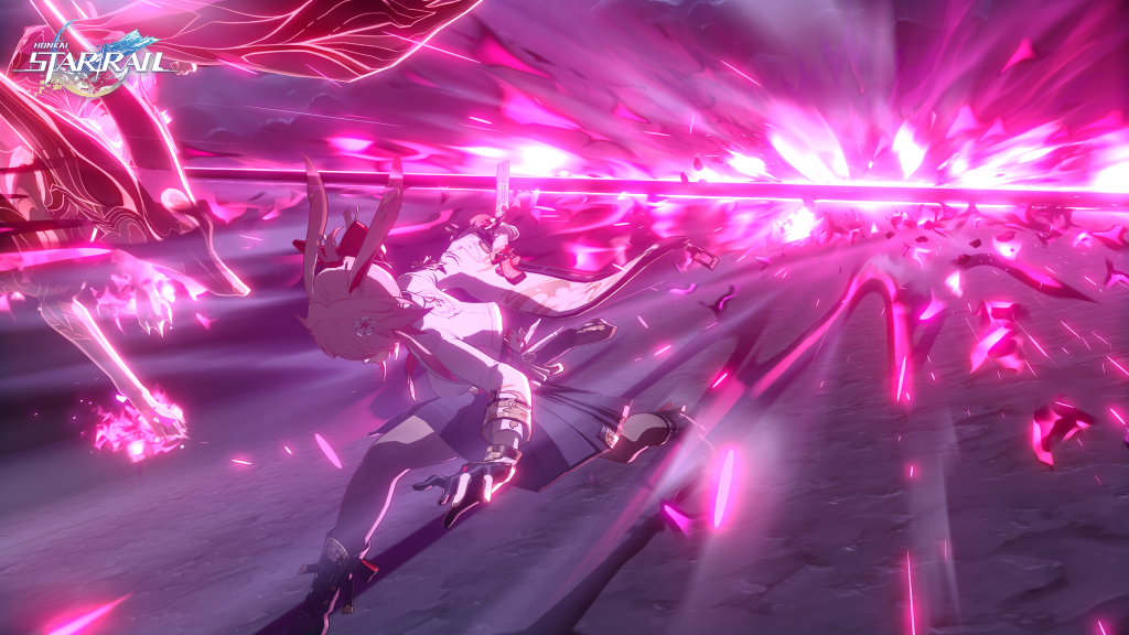 Evanescia in a still from Honkai Star Rail 4.2.