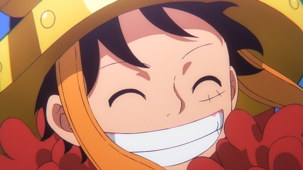 Monkey D Luffy from One Piece. 