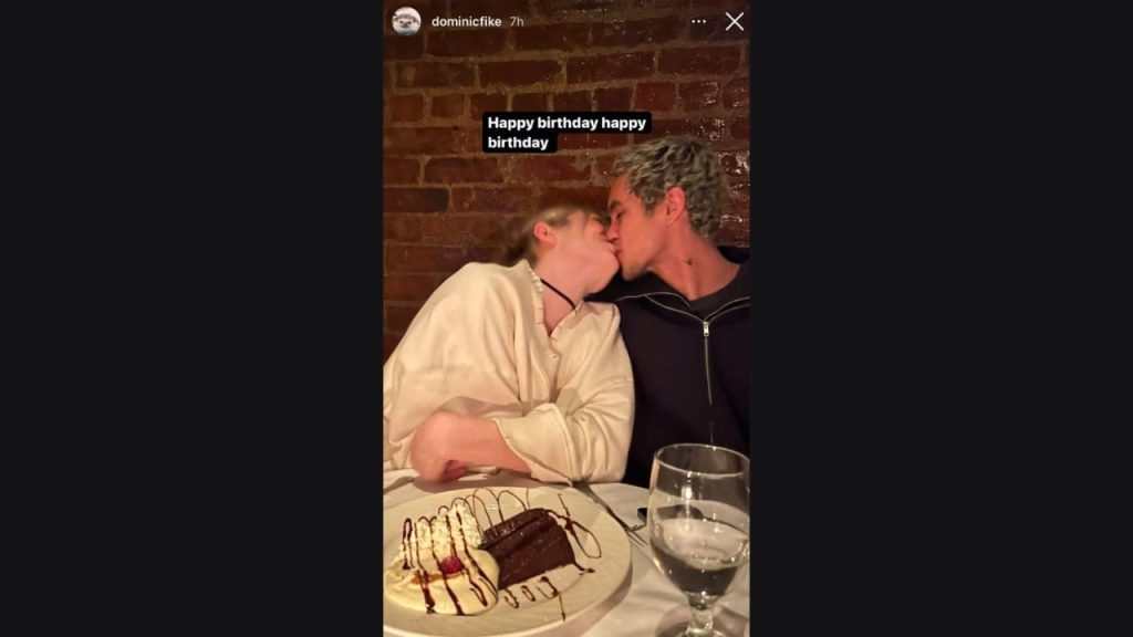 Dominic Fike's Instagram story