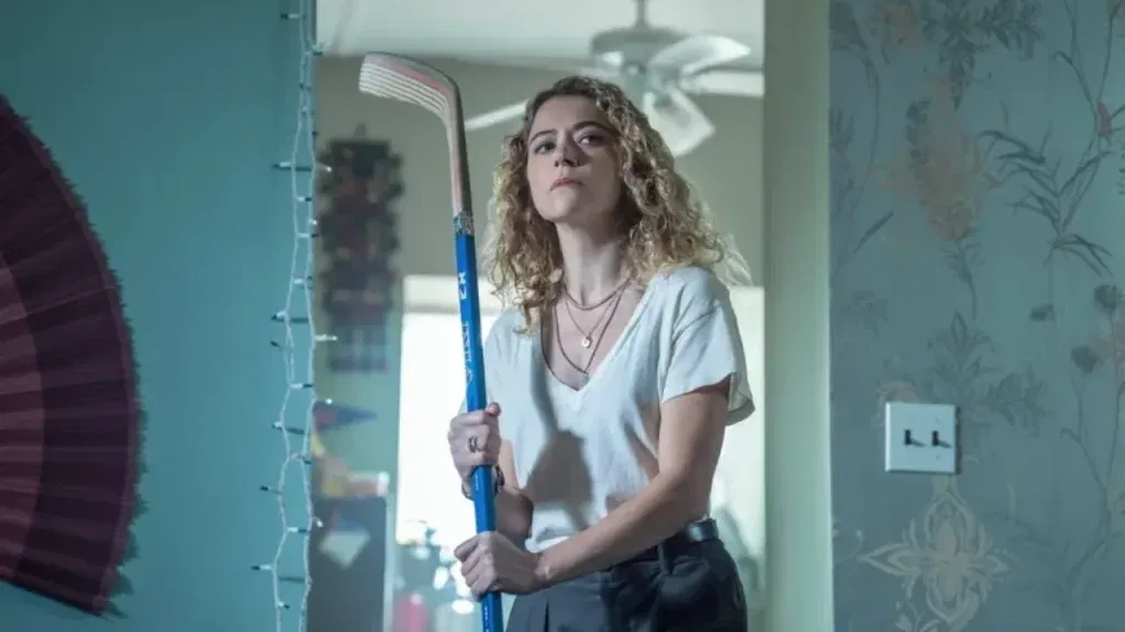 Tatiana Maslany in a still from Maximum Pleasure Guaranteed