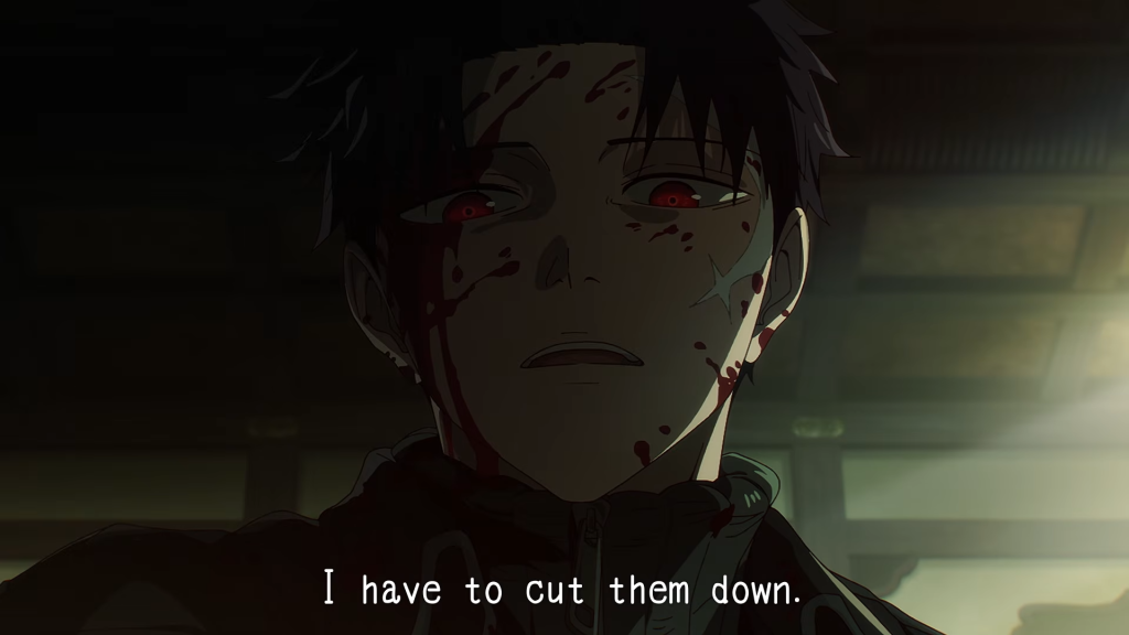 a still image from the kagurabachi anime teaser trailer on YouTube