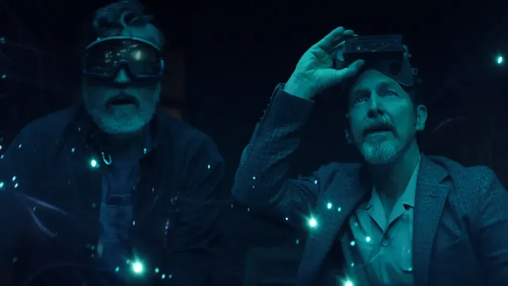 Alfred Molina and David O'Hare in a still from The Boroughs