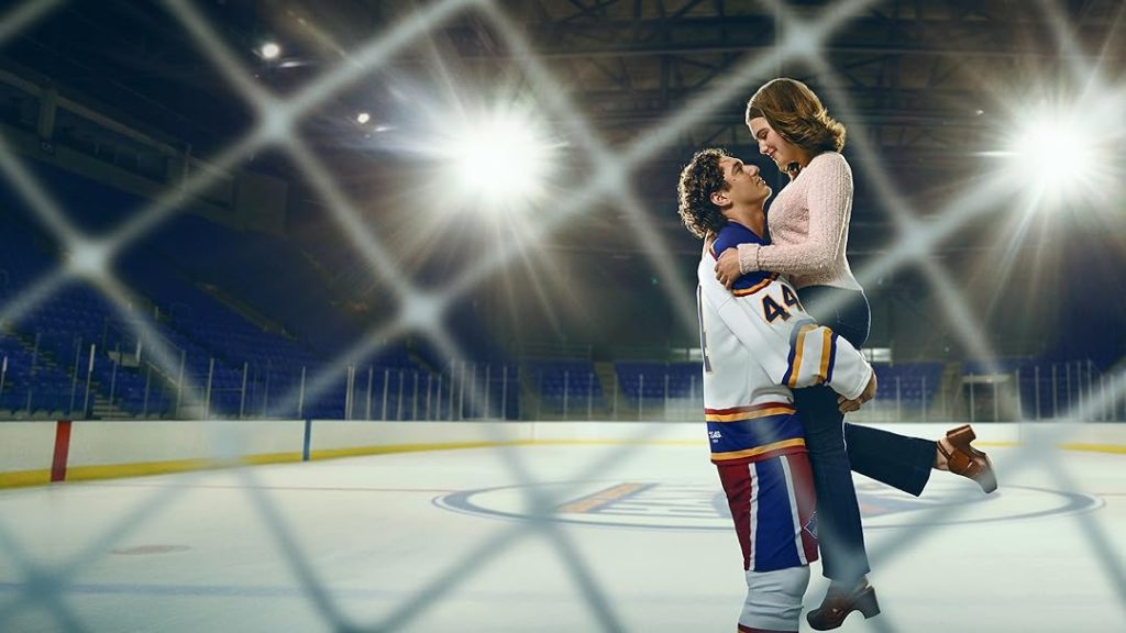 Belmont Cameli and Ella Bright in a still from Off Campus