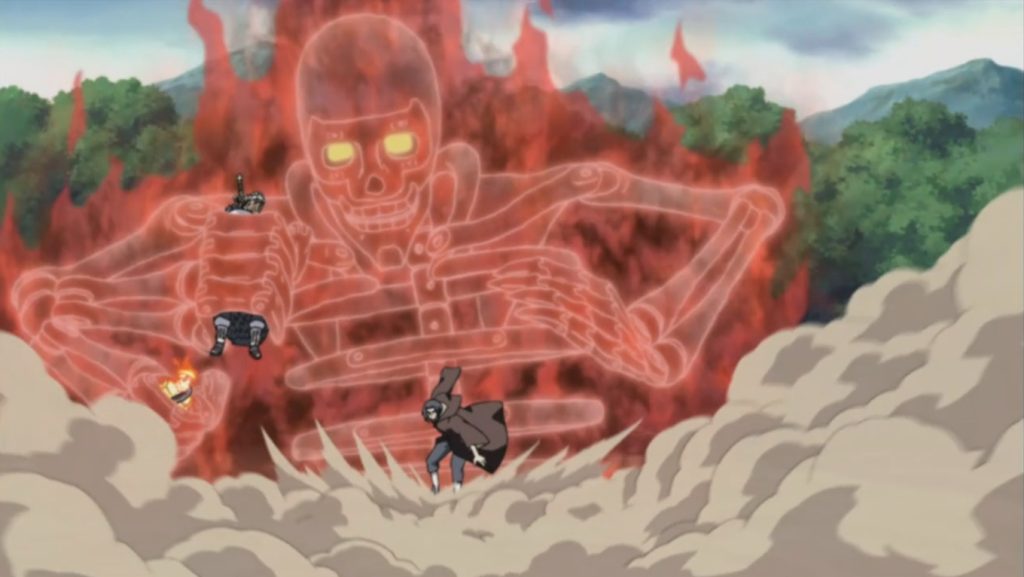 a still from the naruto anime series