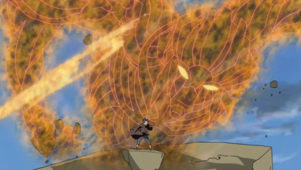 a still from the naruto anime series