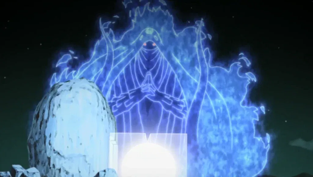 a still from the naruto anime series