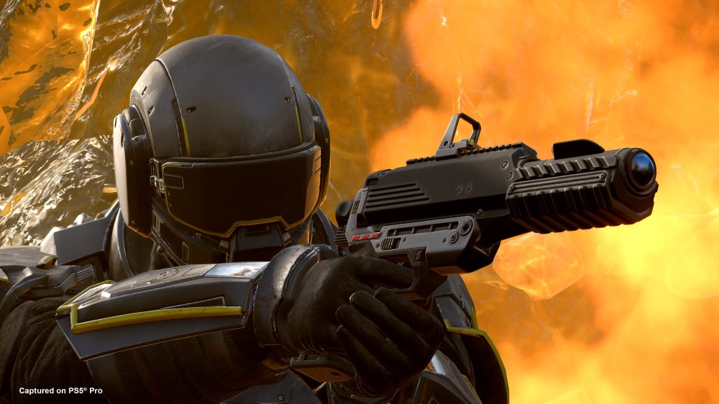 pistol from Exo Experts Warbond in  Helldivers 2