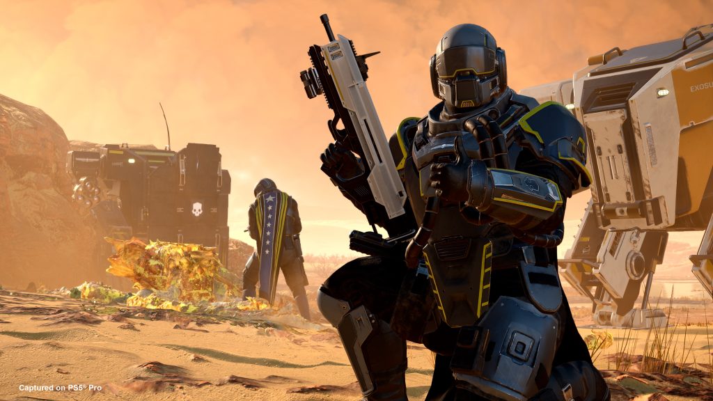 SMG from Exo Experts Warbond in  Helldivers 2