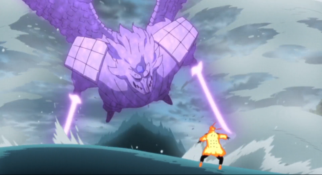 a still from the naruto shippuden anime episode 476