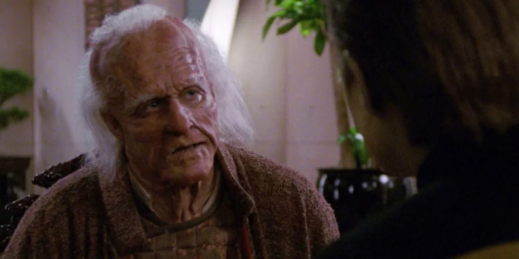 Brent Spiner plays Dr. Noonien Soong