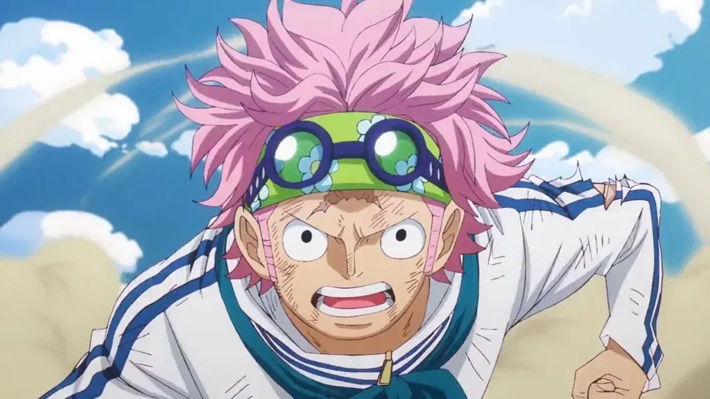 a still from the one piece anime
