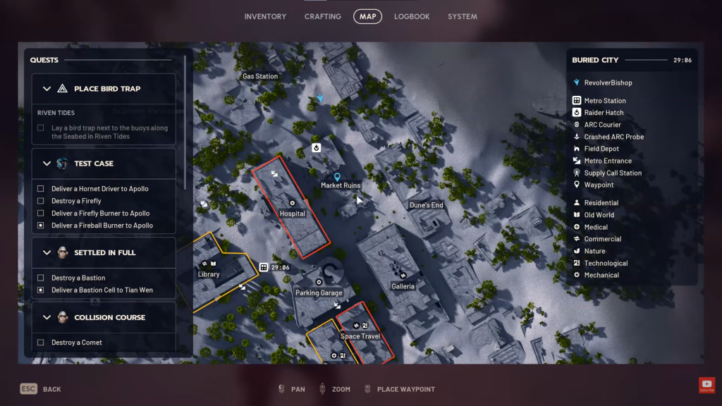 ARC Raiders map