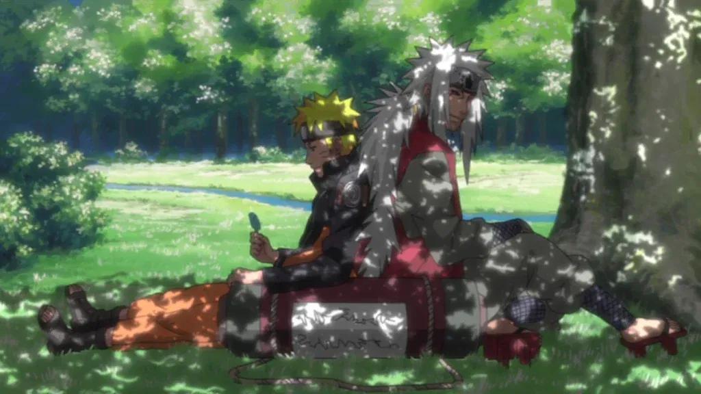 a still from the naruto shippuden anime series
