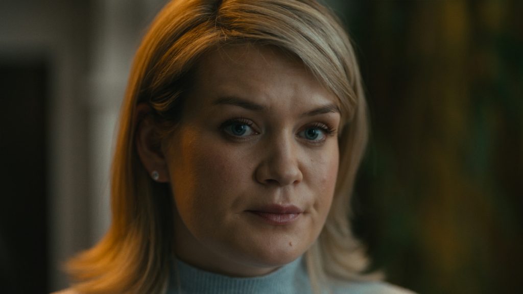Caroline Muirhead in a still from Should I Marry a Murderer?