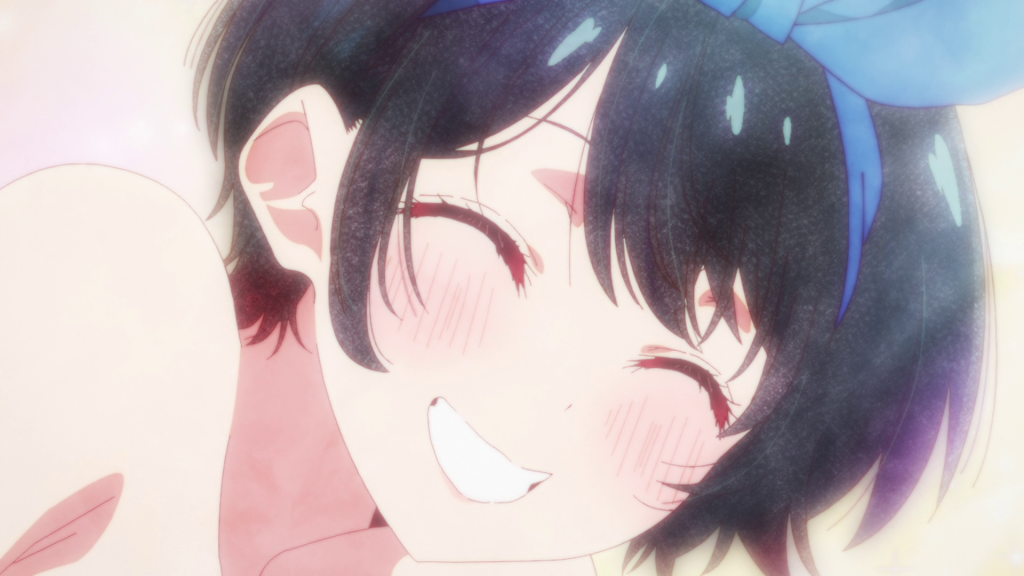 Ruka smiling at Kazuya 