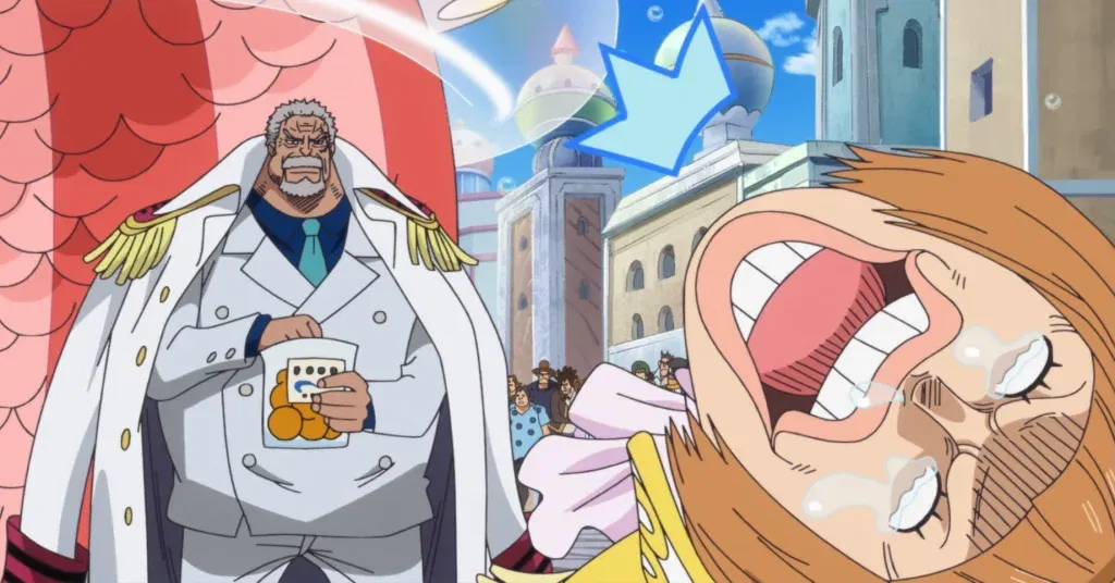 a still from the one piece anime series
