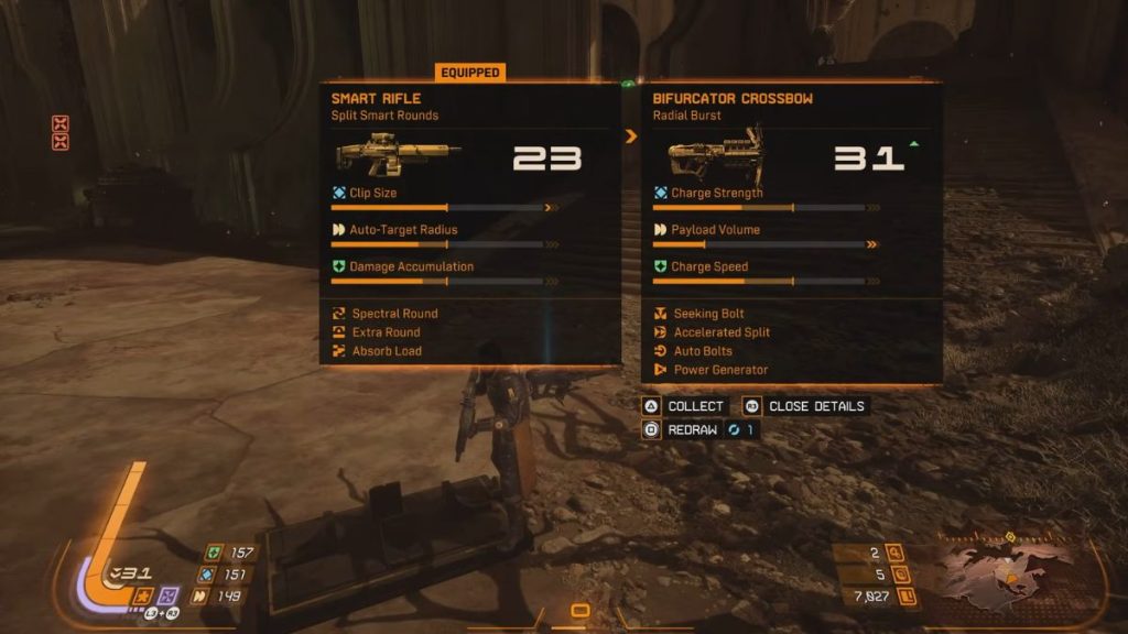In-game image from Saros