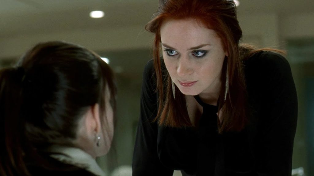 Emily Blunt as Emily in The Devil Wears Prada