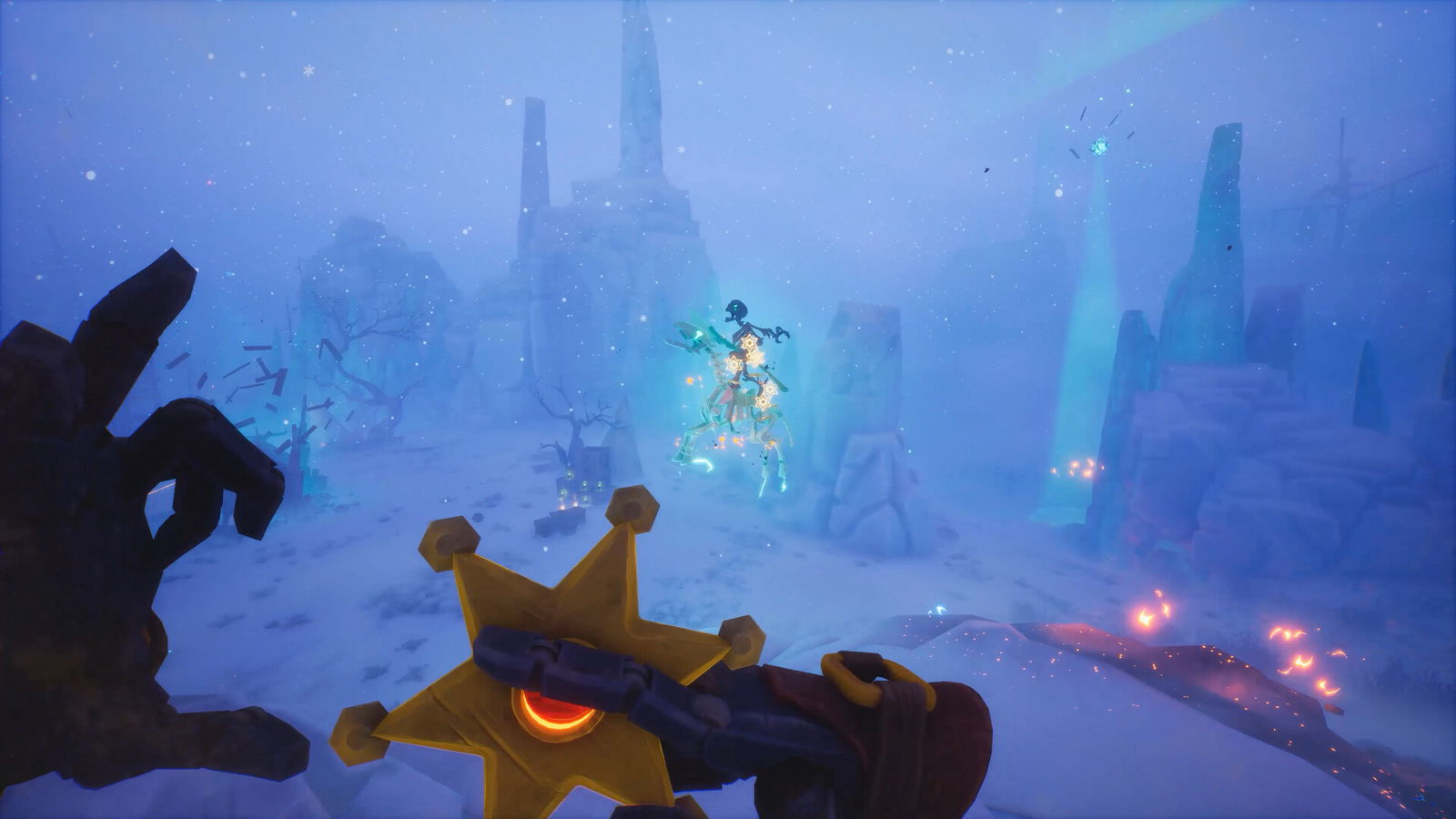snow area in Far Far West