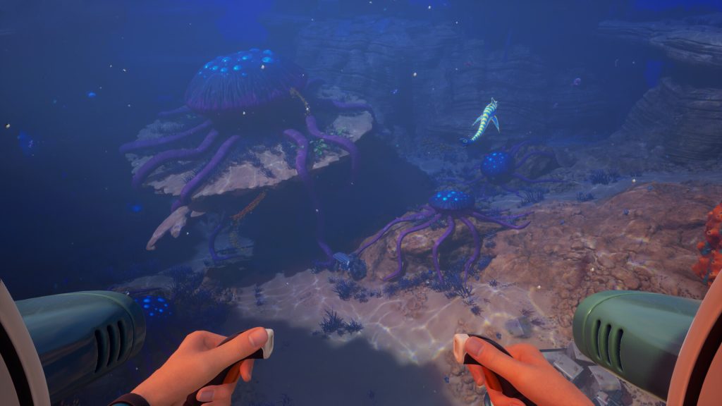 using propulsion in Subnautica 2