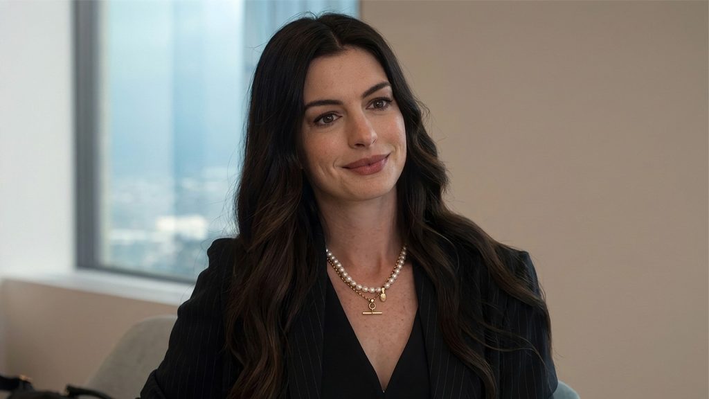 anne hathaway as andy sachs in the devil wears prada 2