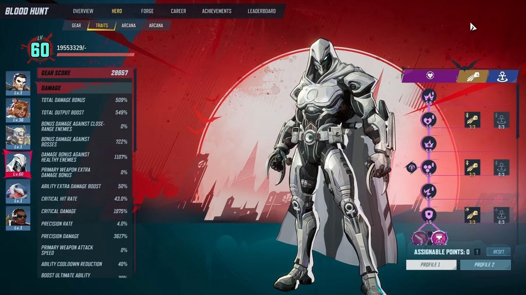 Best Melee Moon Knight Build for Marvel Rivals Blood Hunt: Traits, Gear ...