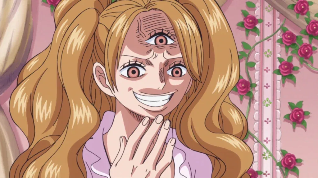 a still from the One Piece anime series