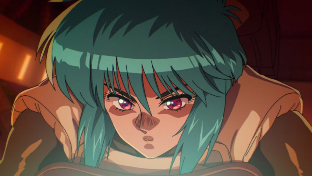 Motoko Kusanagi from Ghost in the Shell