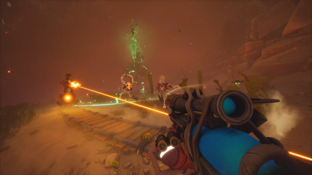 Sniper Rifle in Far Far West.
