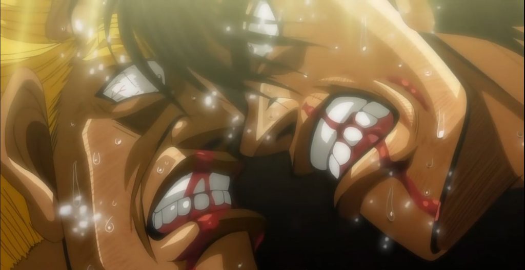 Takamura and Hawk in the ring