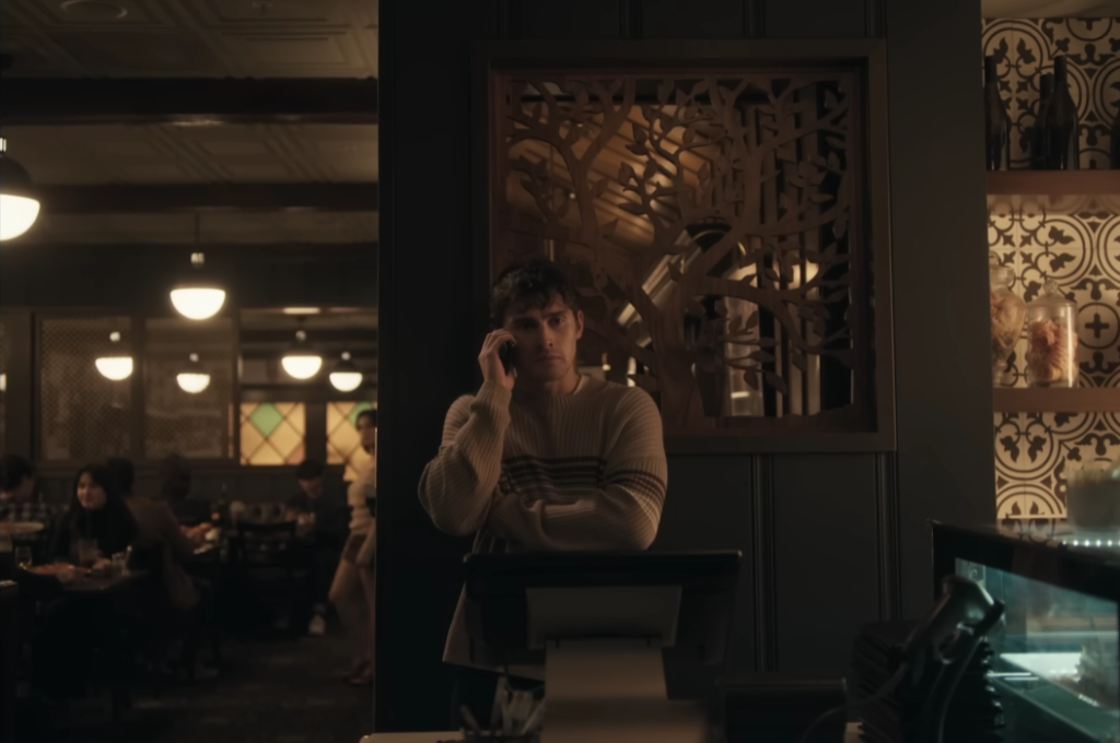 A man talking on the phone 