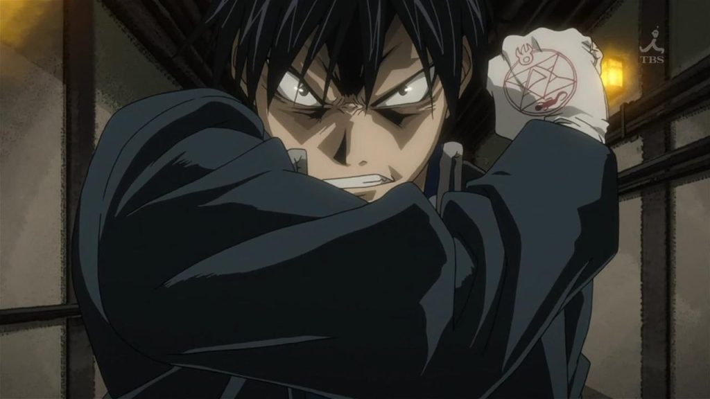 Roy Mustang is angry at Envy