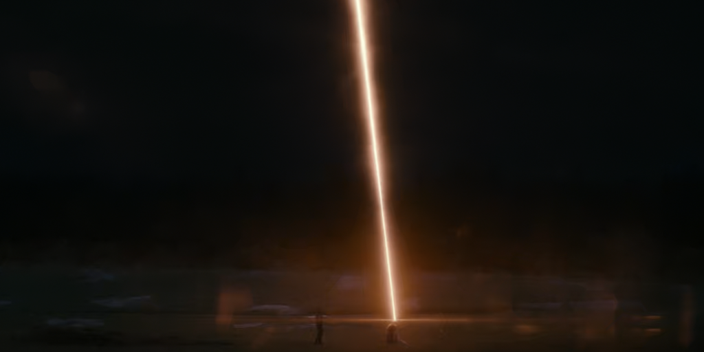 Homelander shoots laser in The Boys Season 5 episode 6