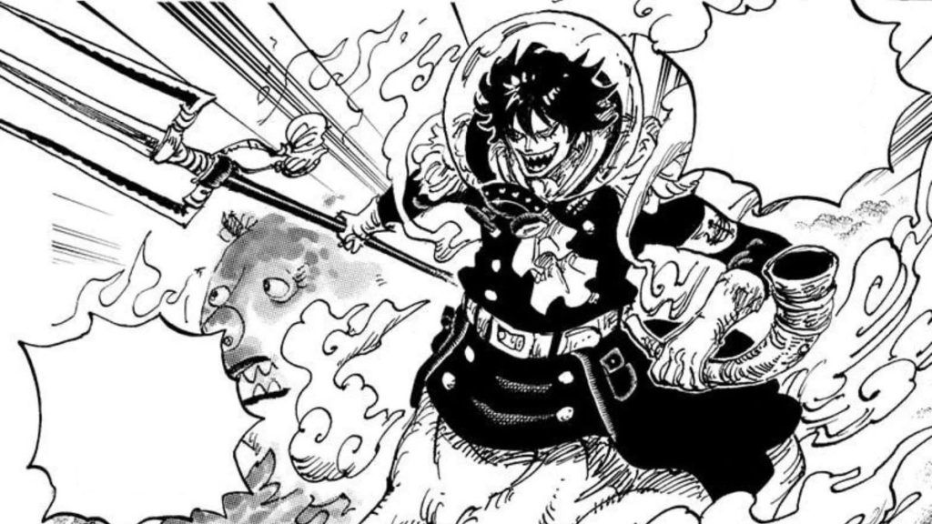 Một hình ảnh trích từ bộ truyện tranh One Piece.