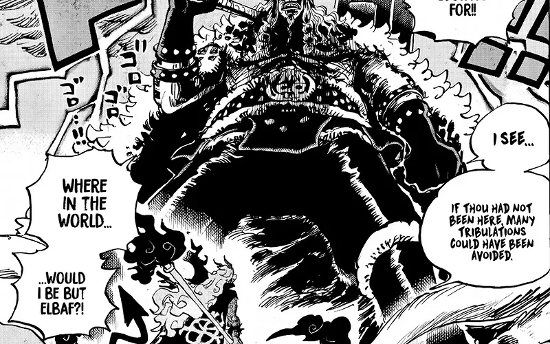 Một hình ảnh trích từ bộ truyện tranh One Piece.