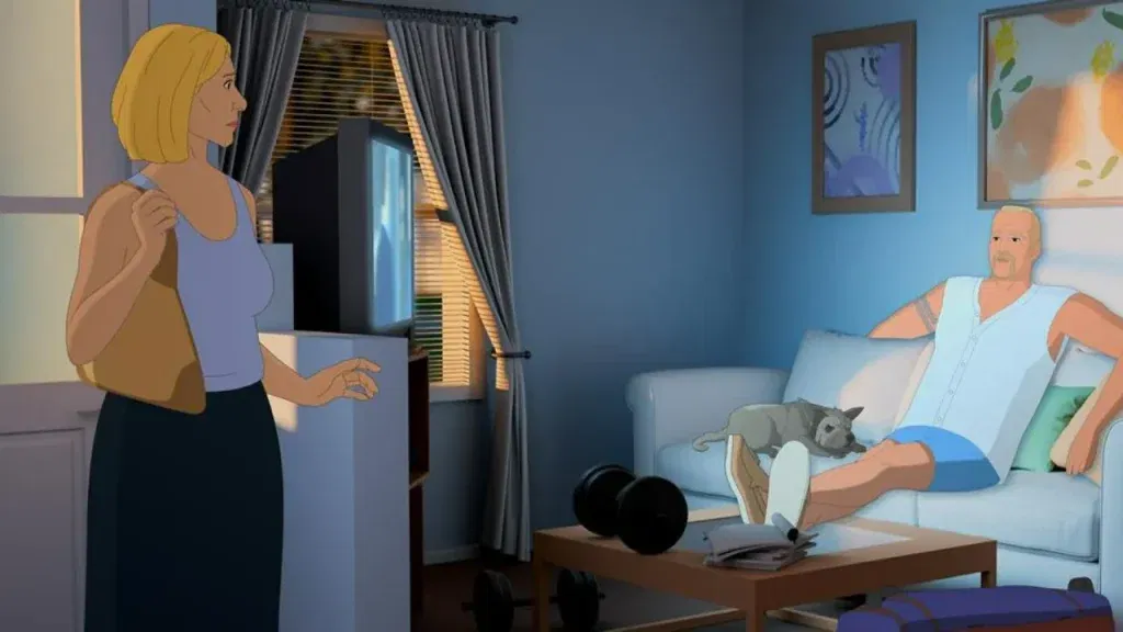 A still from Worst Ex Ever Season 2 Episode 4 'Ride or Die'
