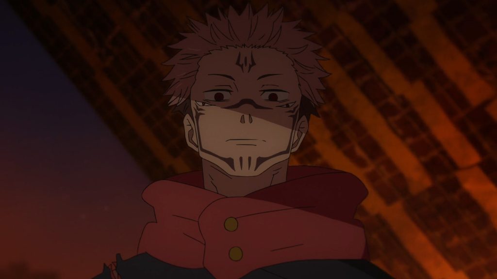 a still from the jujutsu kaisen anime series