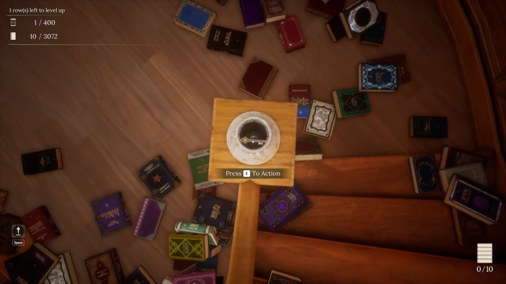  Tidy Up the Arcane Library.
