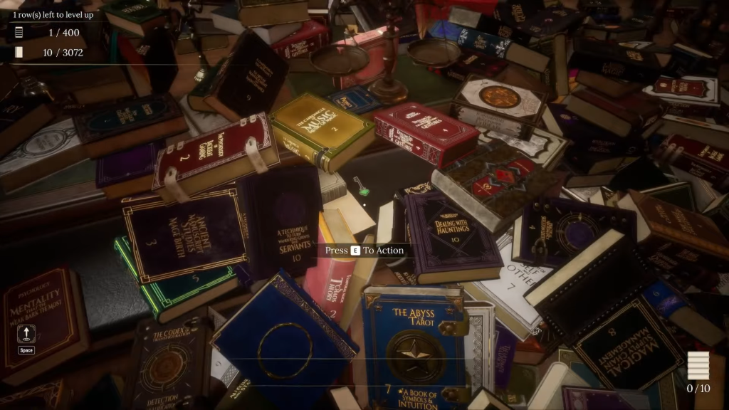  Tidy Up the Arcane Library.