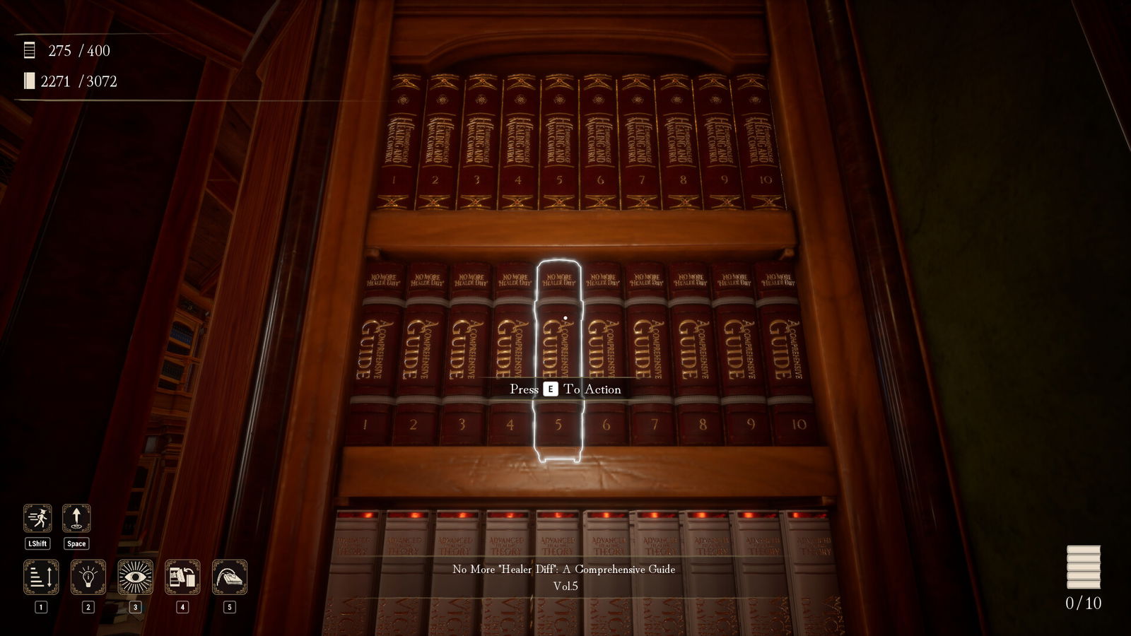  Tidy Up the Arcane Library.