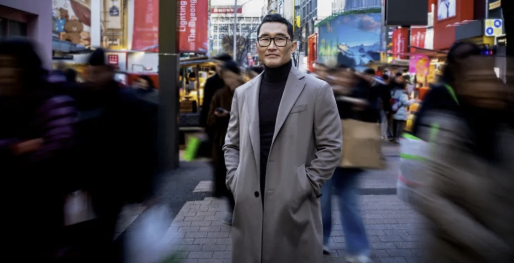 Daniel Dae Kim as the host of K-Everything