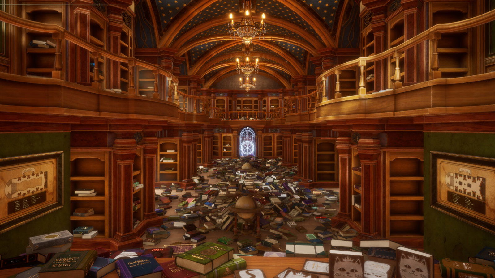 All Key Locations in Librarian: Tidy Up the Arcane Library!