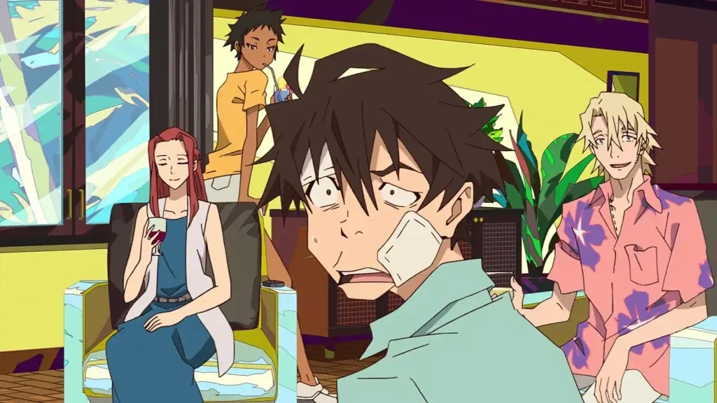 makoto edamura looks shocked from great pretender