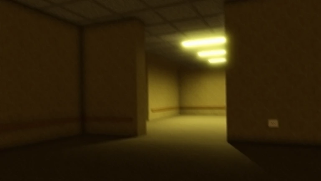 Promotional for The True Backrooms on Roblox