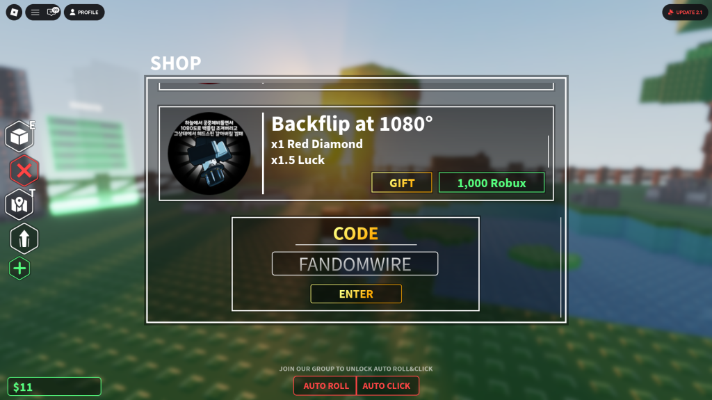 Screengrab from Just A RNG 