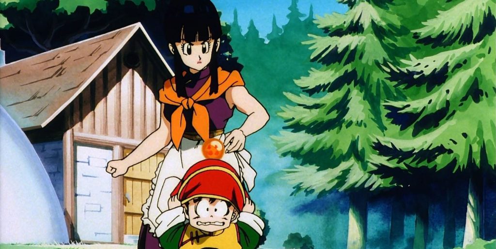 a still from the dragon ball anime series