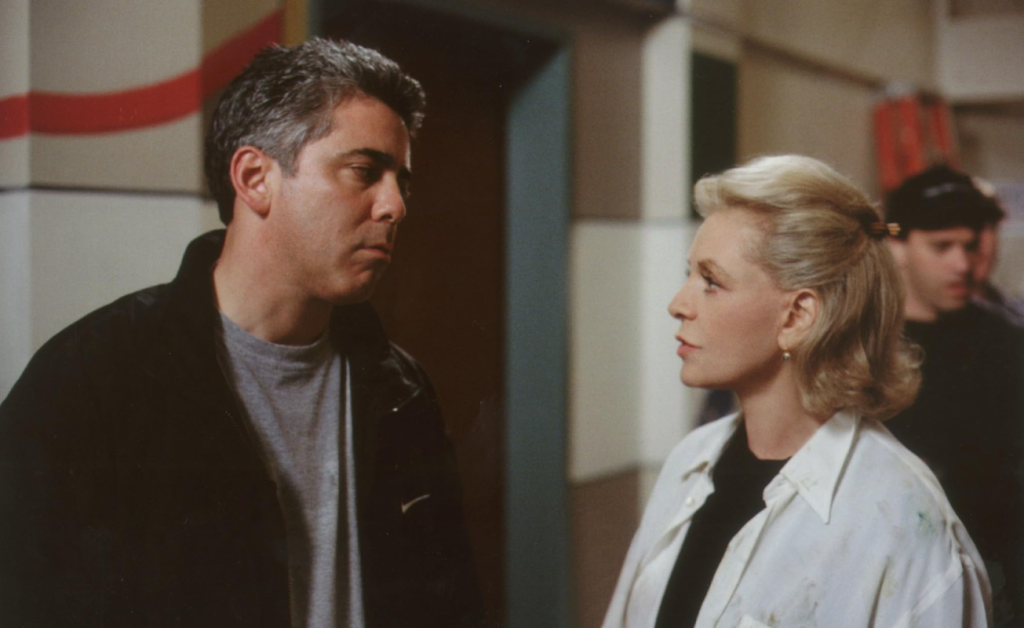 Lauren Bacall and Adam Arkin in Chicago Hope