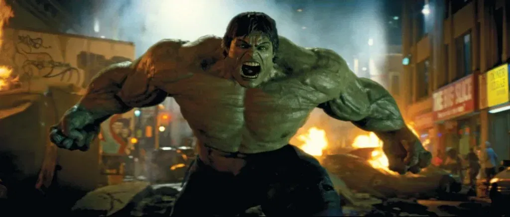 the Hulk goes berserk