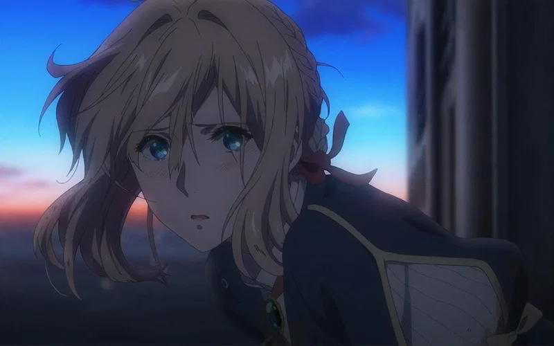 violet-looking-out-the-ship-violet-evergarden